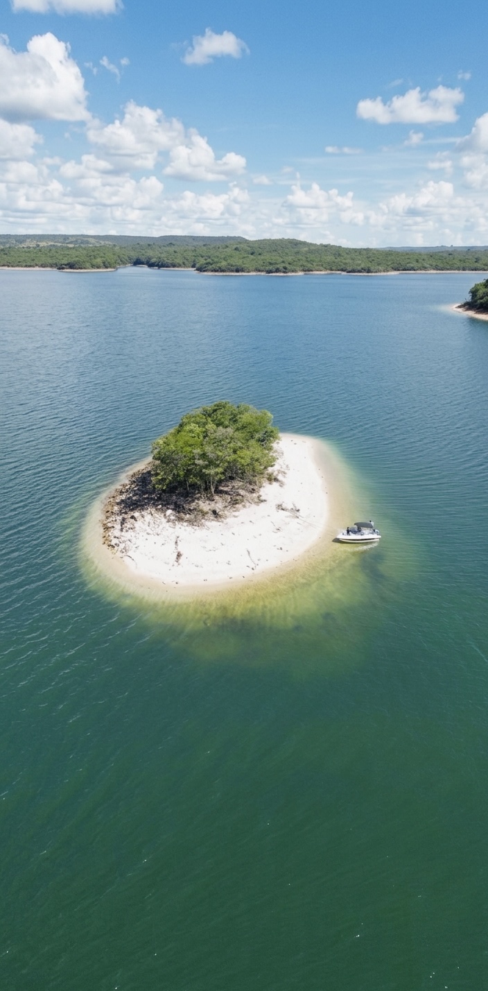 Ilha do Amor no Lago Corumbá IV